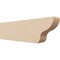 Ekena Millwork 4in. W x 8in. H x 28in. L Greensboro Woodgrain TimberThane Rafter Tail, Primed Tan RFTUR04X08X28GRNRCPR - alternate 1